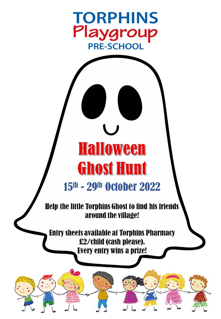 Torphins Playgroup Halloween Ghost Hunt Advert